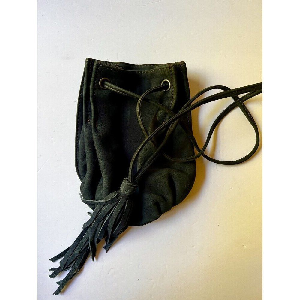 Treasure & BOND Navy Blue Leather Handbag Shoulder Satchel Hobo Bag